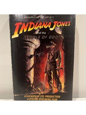 Indiana Jones and the Temple of Doom by James Kahn (1984 Paperback) ✅